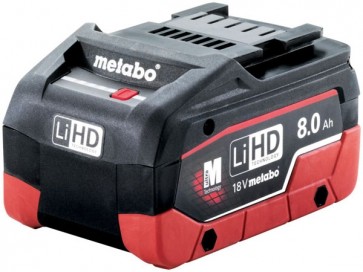 METABO Акум. батерия 18 V 8.0 Ah LiHD