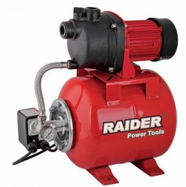 Хидрофор RAIDER - RD-WP800 - 800 W, 55 л./мин1, 3 bar, 40/8 м., 1"