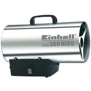 Газов калорифер EINHELL - HGG 300 Niro - 30 kW, 500 м3/ч., 1,5 bar с редуцил вентил за битови газови бутилки
