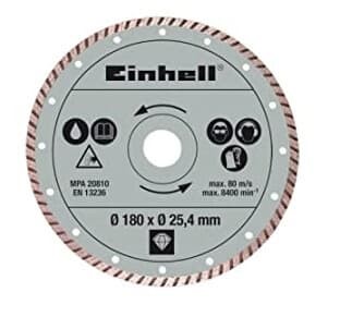 Диамантен диск за машина за рязане на фаянс и теракот EINHELL - TC-TC 618 и TC-TC 800 - Ø 180x25,4 мм. / 4301176 /