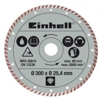 Диамантен диск за машина за рязане на камък EINHELL - RT-SC 920 L - Ø 300x25,4 мм.