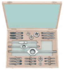 Метчици и плашки с върток комплект BUCOVICE TOOLS - 315 100 - CS, UNF 1/4"-1/2" UNF 1
