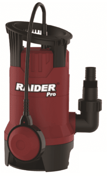 Потопяема помпа за мръсна вода RAIDER - RDP-WP42 - 400 W, 7500 л./ч., 7/5 м., 1"