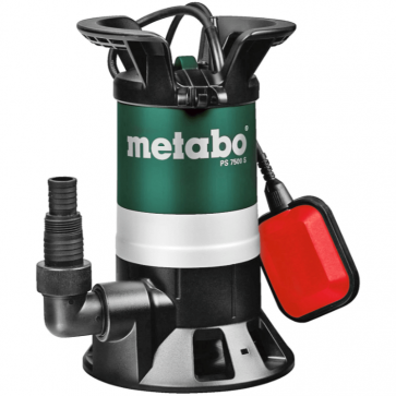 Дренажна помпа METABO - PS 7500 S - 450 W, 5/5 м., 125 л./мин1, 1 1/4", 0,5 bar