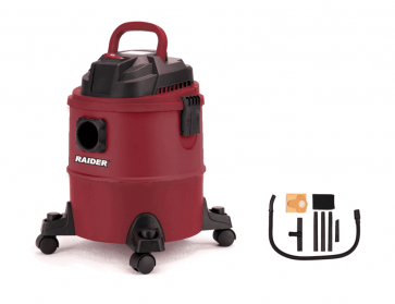 Прахосмукачка за сухо и мокро почистване RAIDER - RD-WC08 - 1250 W, 1300 л./мин1, 18 л. / Inox /
