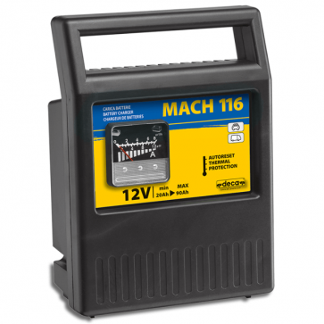 Зарядно устройство за акумулатор DECA - MACH 116 - 80 W, 20-90 Ah, 12 V