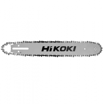 Шина за верижен трион с верига HiKOKI - HITACHI - 781246 - 40 см., 1,3 мм., 0,325" / За модели CS40EA-33, CS40EA-40, CS40EA-45 /
