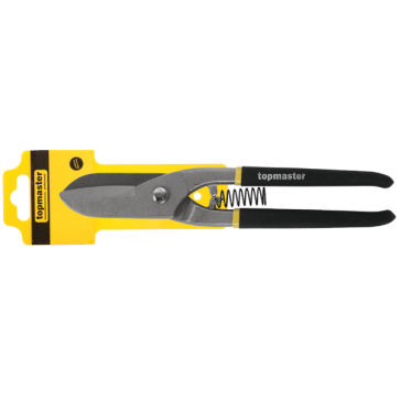 Усилена ножица за ламарина права TOPMASTER - 300 мм., Cr-V / 370507 /