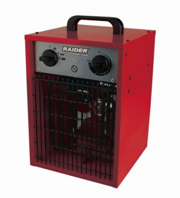 Електрически калорифер RAIDER - RD-EFH02 - 2.0 kW, 100 м./ч., 20 м2