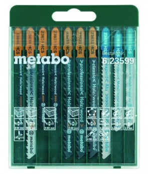METABO Ножчета за дърво, метал к-кт 10 части