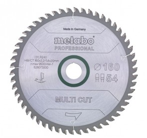 METABO Диск за циркуляр 190x2.2x30mm 56 FZ/TZ 8° pos