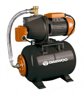 Хидрофорна помпа DAEWOO - AUTOJET80S - 550 W, 28/8 м., 50 л./мин1, 24 л., 1"