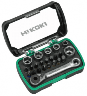 Накрайници с тресчотка комплект HiKOKI - HITACHI - 750362 - / 24 ч. /