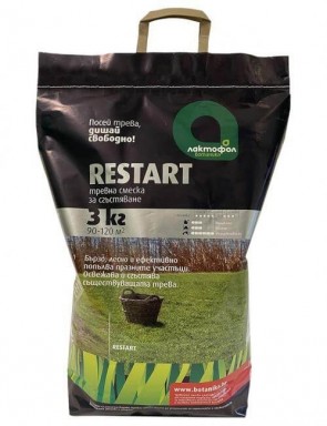 Тревна смеска ЛАКТОФОЛ - "Restart" - 3,0 кг. / 90-120 м²
