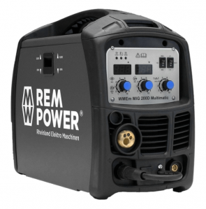 Инверторен електрожен REM Power - WMEm MIG 200D - 230 V, 200 A, 0,6-1,0 мм. / ELEKTRO MASCHINEN /