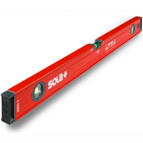 Алуминиев нивелир SOLA - RED 3 100 - 1000 мм., 0,3 мм./1 м.