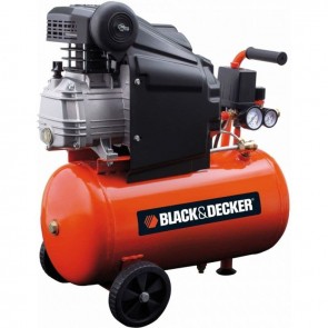 Компресор BLACK&DECKER - BD205/24 - 1500 W, 8 bar, 2850 оборота, 210 л./мин1, 24 л.