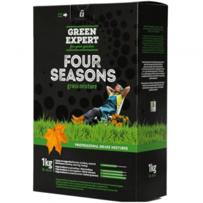 Тревна смеска GREEN EXPERT - 4-ри сезона - 1 кг. / 35-40 м²