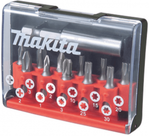 Накрайници с магнитен държач комплект MAKITA - D-31083 - PH, PZ, TX / 12 бр. /