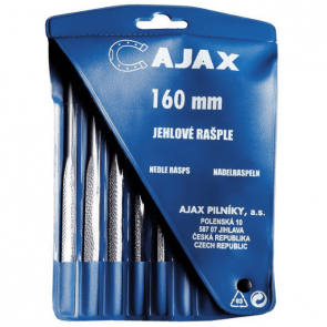 Рашпили комплект AJAX - 160/3 - 160 мм. / 6 бр. /