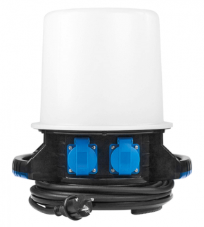 Електрически LED прожектор с удължител - AS - SCHWABE - 46370 - 230 V, 70 W, 4000 K, 6000 lm, черен