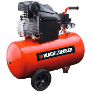 Компресор BLACK&DECKER - BD205/50 - 1500 W, 8 bar, 2850 оборота, 210 л./мин1, 50 л.