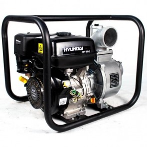 Моторна помпа HYUNDAI - HY100 - 4" - 6,7 kW, 270 см3., 25 м., 1330 л./мин1, 6,5 л.