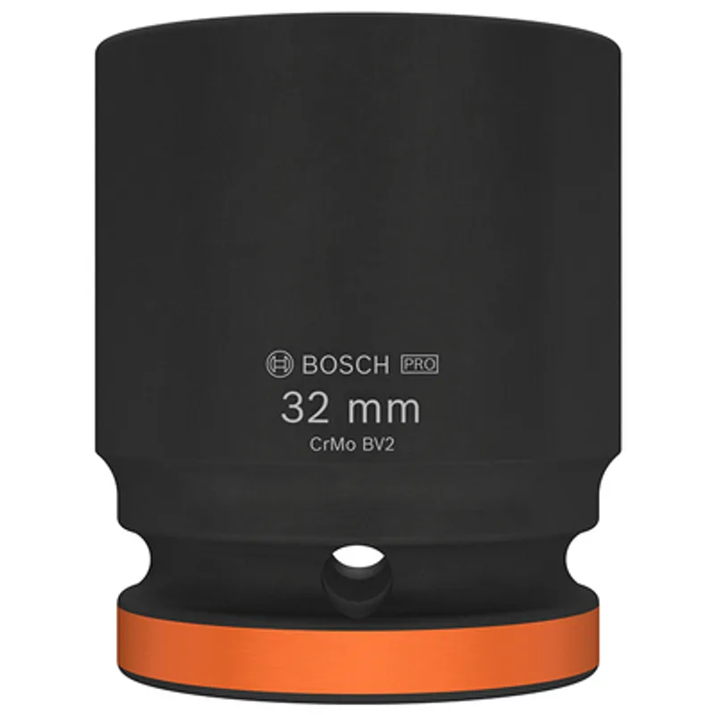 Вложка милиметрова Bosch 6-стен ударна  32 мм х 3/4", PRO Impact