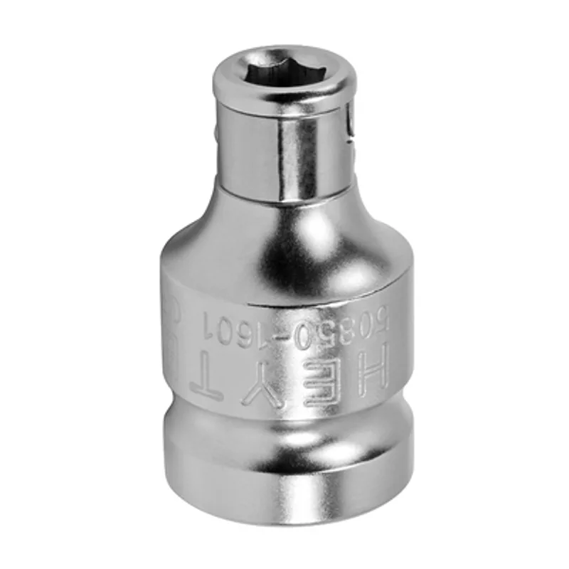 Адаптор за вложки Heytec шестостен - квадрат, 1/4" х 1/2"