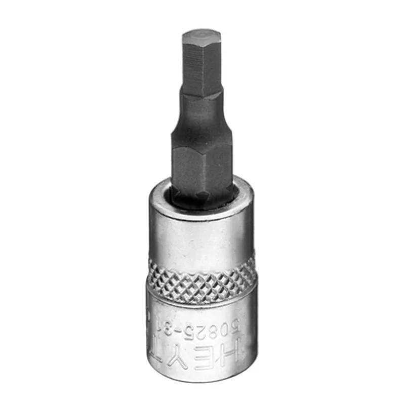 Вложка с накрайник Heytec външен 6-стен  3 мм х 1/4", 50825-31