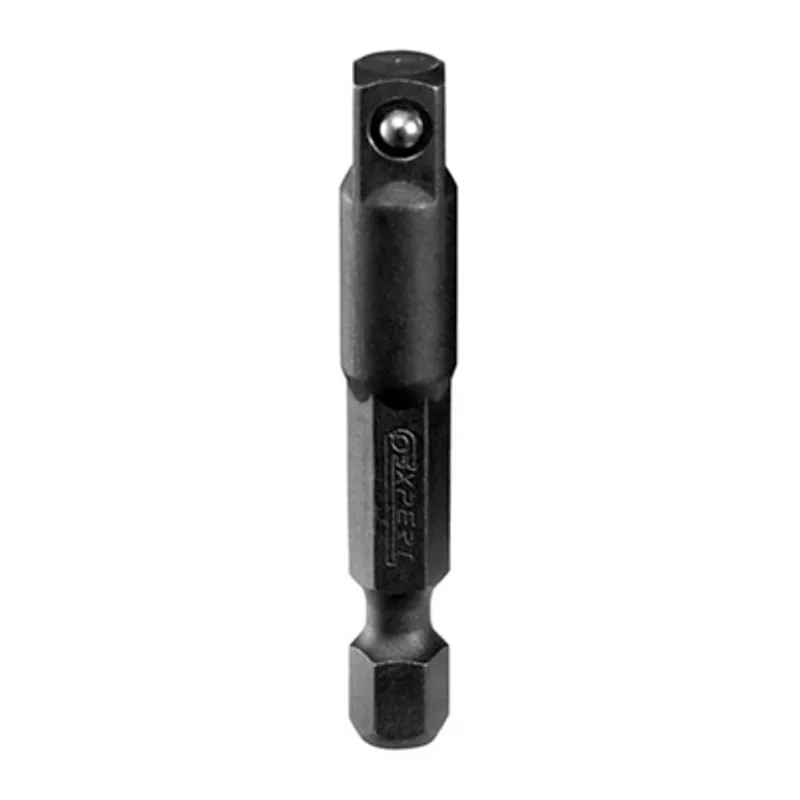 Адаптор за вложки Expert шестостен - квадрат, 1/4" х 1/4"