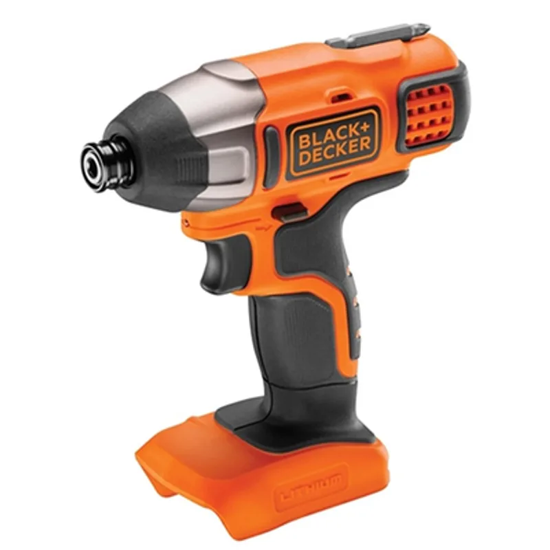 Акумулаторен ударен гайковерт Black & Decker с колекторен двигател   без батерия и зарядно, 18 V, 155 Nm, шестостен, 1/4", BDCIM18N