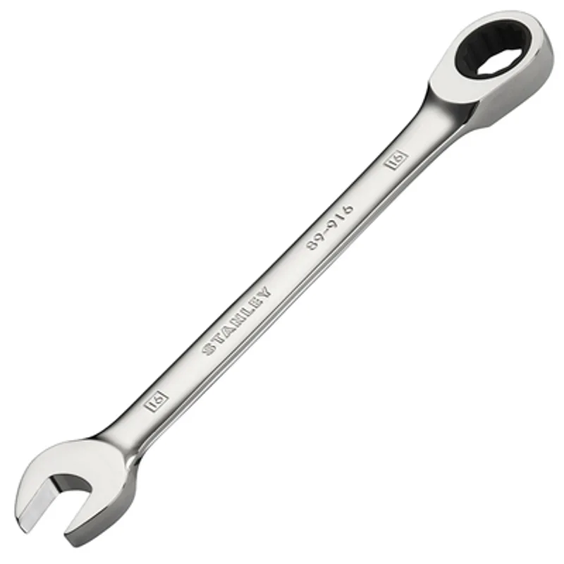Звездогаечен ключ Stanley 6-стен/тресчотка 16 мм, 267 мм, ISO 1711-1, ISO 21982, ISO 691, STMT89916-0