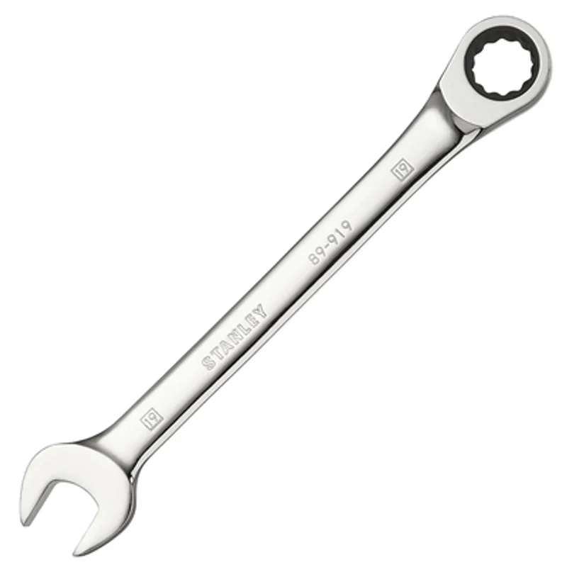 Звездогаечен ключ Stanley 6-стен/тресчотка 19 мм, 254 мм, ISO 1711-1, ISO 21982, ISO 691, STMT89919-0