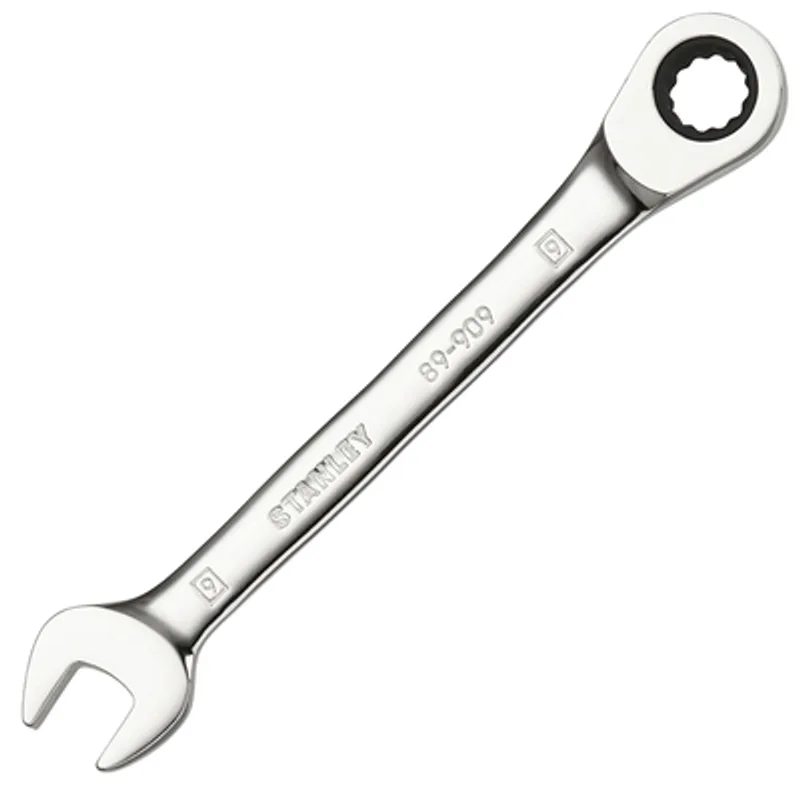 Звездогаечен ключ Stanley 6-стен/тресчотка 9 мм, 183 мм, ISO 1711-1, ISO 21982, ISO 691, STMT89909-0