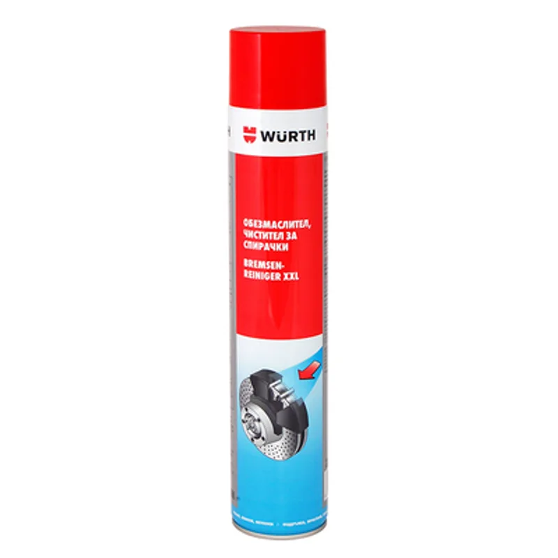 Обезмаслител Wurth за спирачки  0.75 л