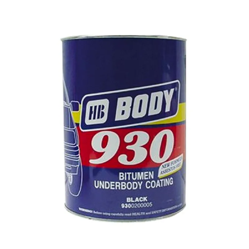 Покритие Body за автомобили антикорозионно  1 кг, черно, 930