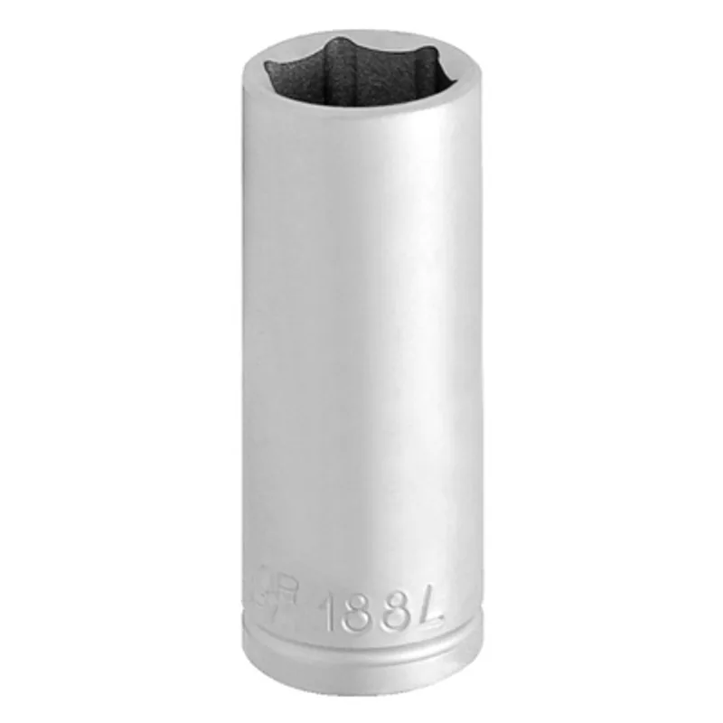 Вложка милиметрова Unior 6-стен удължена  13 мм х 1/4", 188/2L6p