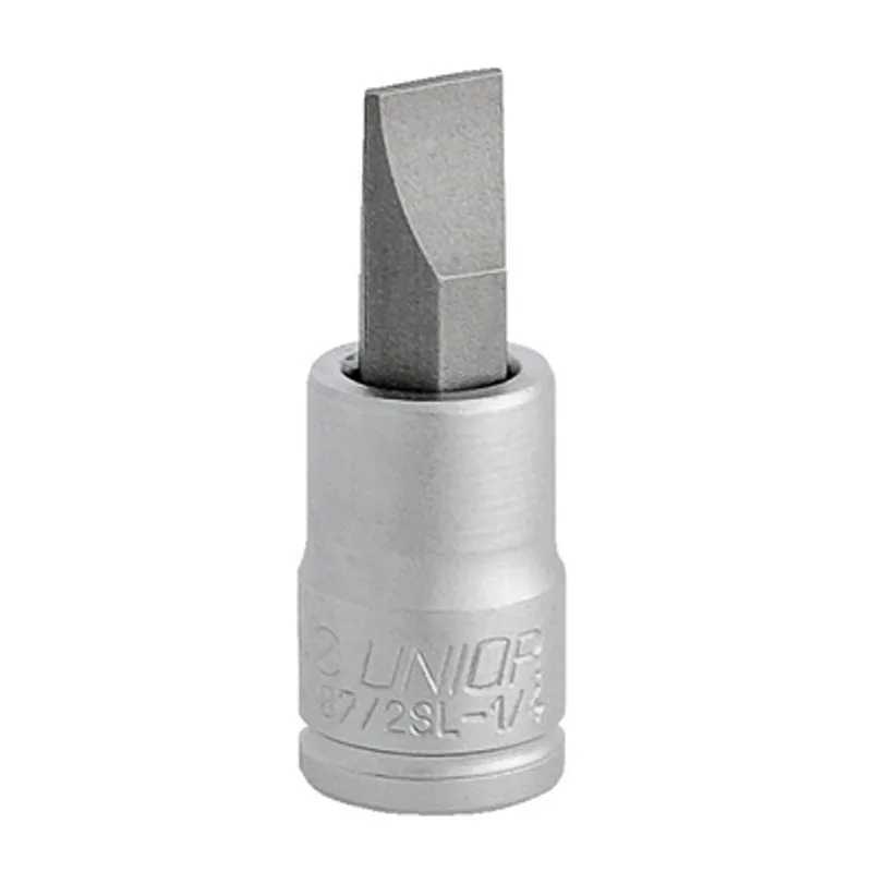 Вложка с накрайник Unior прав шлиц SB4 х 1/4", 187/2SL