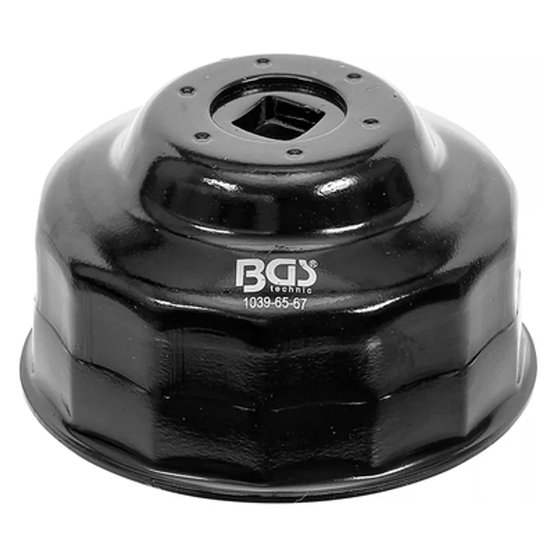 Ключ BGS за маслен филтър   65-67 мм, квадрат 3/8", 14 точки, 