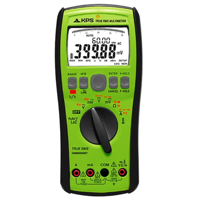 Дигитален мултицет KPS  с LCD дисплей, CAT IV 600V/CAT III 1000V, DMM9000BT
