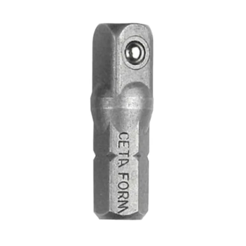 Адаптор за вложки Ceta Form шестостен - квадрат, 1/4" х 1/4", BT/7000 Series - M