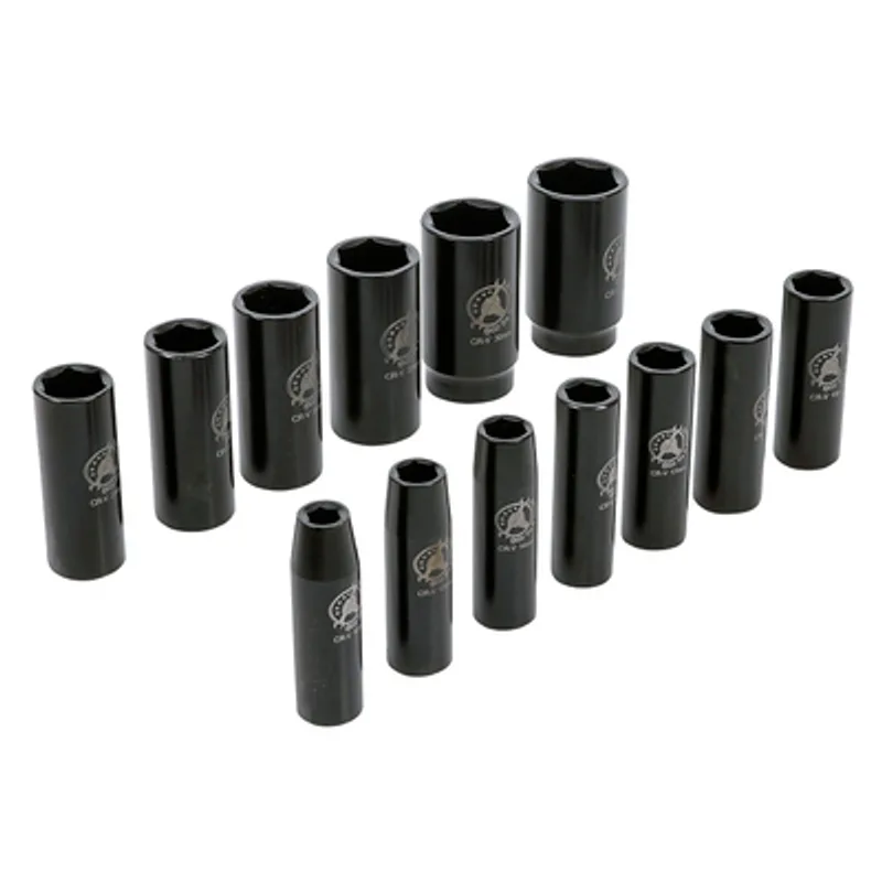 Вложки комплект BGS ударни 13 бр., 10-32 мм x 1/2", 78 мм