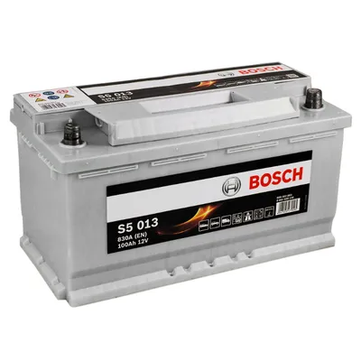 Акумулатор Bosch за автомобил 12 V, 100 Ah, S5 013