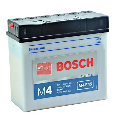 Акумулатор Bosch за автомобил 12 V, 19 Ah, M4 F45