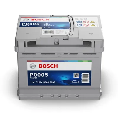 Акумулатор Bosch за автомобил 12 V, 60 Ah, P00050