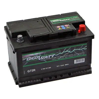 Акумулатор Bosch за автомобил 12 V, 72 Ah, Gigawatt G72R