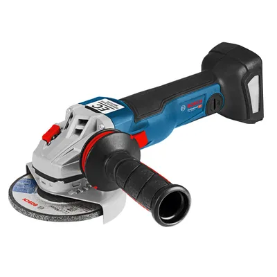 Акумулаторен ъглошлайф Bosch без батерия и зарядно, 18 V, 125 мм, 9000 об./мин, GWS 18V-10 C