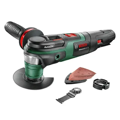 Акумулаторен мултифункционален инструмент Bosch  без батерии и зарядно, 18 V, 10 000-20 000 вибр./мин, AdvancedMulti 18