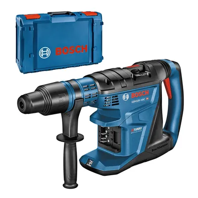 Акумулаторен перфоратор Bosch с безчетков двигател без батерия и зарядно, SDS-max, 18 V, 9 J, 0-3130 уд./мин, GBH 18V-40 C
